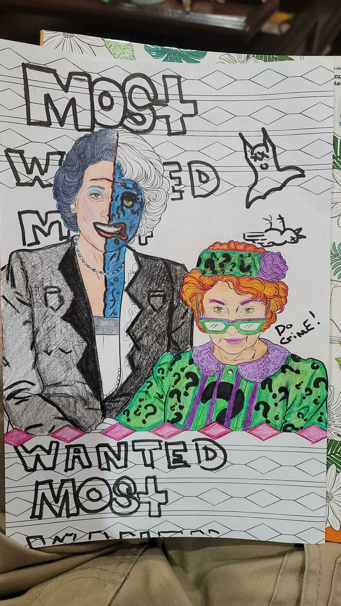 Continuing With The Golden Girls Batman Villain Theme