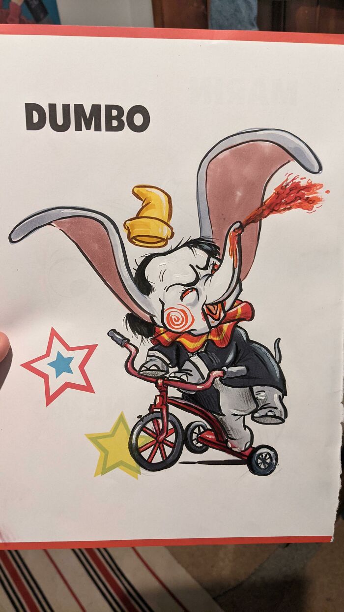 I Turned Dumbo In The Jigsaw Puppet ( Full Video Below)