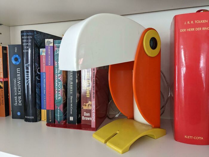 Inherited This Lamp From My Sister. The Toucan Lamp From Enea Ferrari, The First Children's Lamp Made Of Plastic
