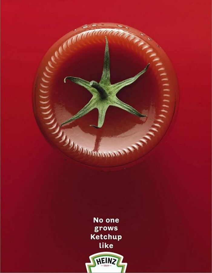 Ad For Heinz Ketchup