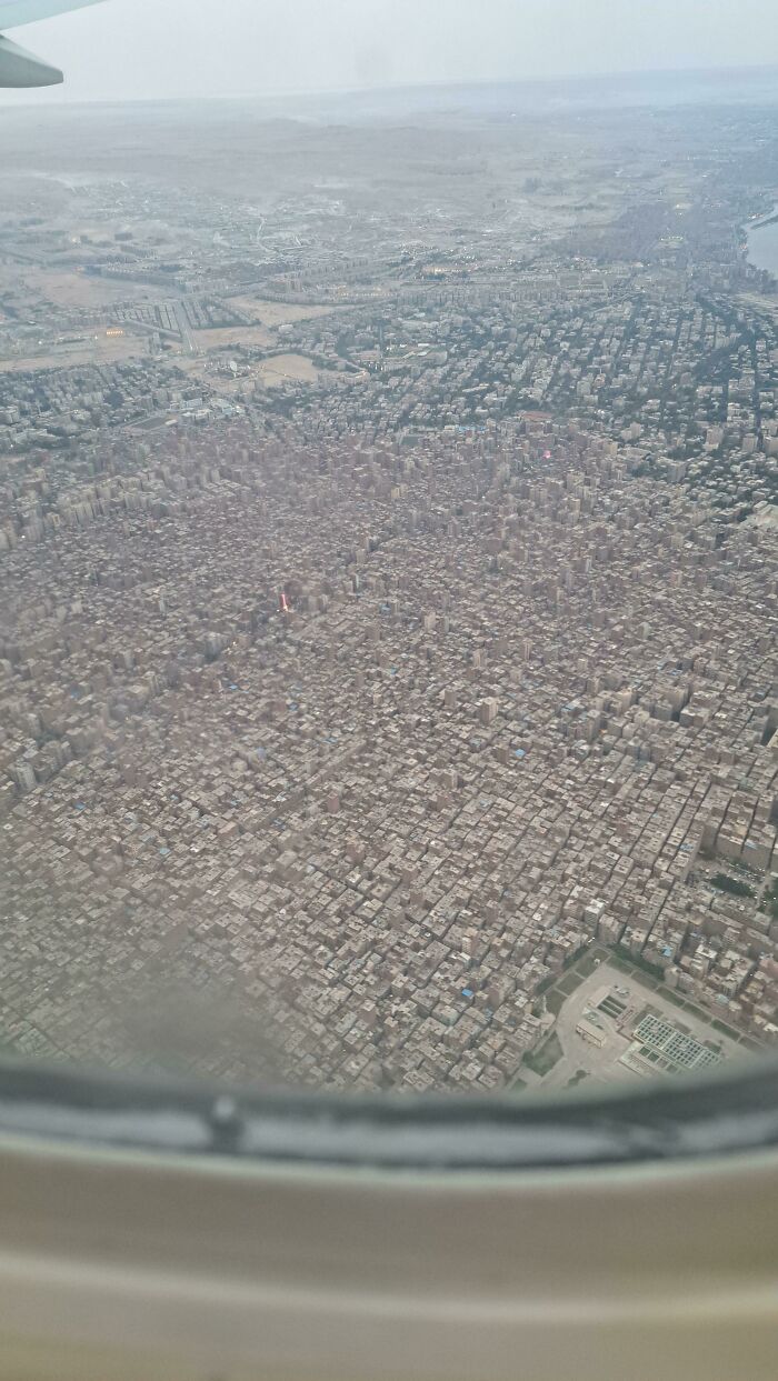 Since We're Posting Photos Of Cairo, Here Is One I Took While Landing For A Connecting Flight