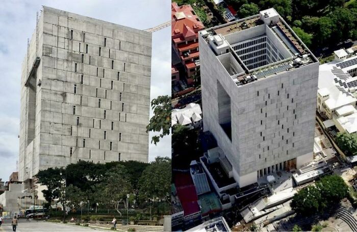 Hated By Costa Ricans… This Brutalist Azkaban-Like Concrete Brick Houses The Parliament Of A Nation
