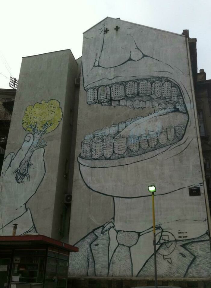 Arte urbano en Belgrado