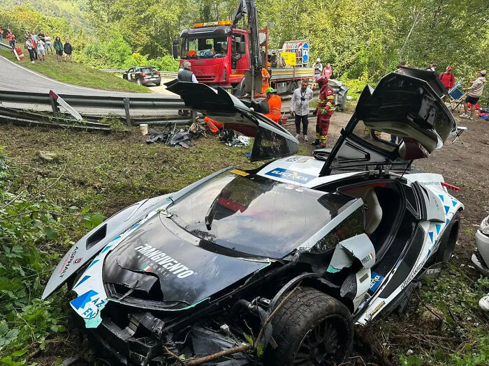 1m $ Frangivento Asfané Hypercar Completely Destroyed (No Injuries)