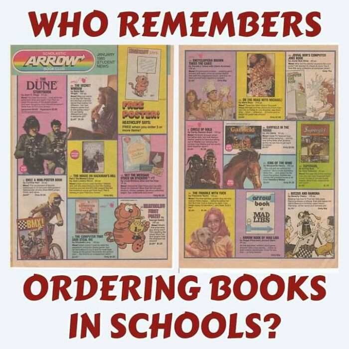 Who Else Remembers This? I Remember Them And In All My Classes We Were Always On Our Best Behavior. They Always Came Out On Fridays For Us