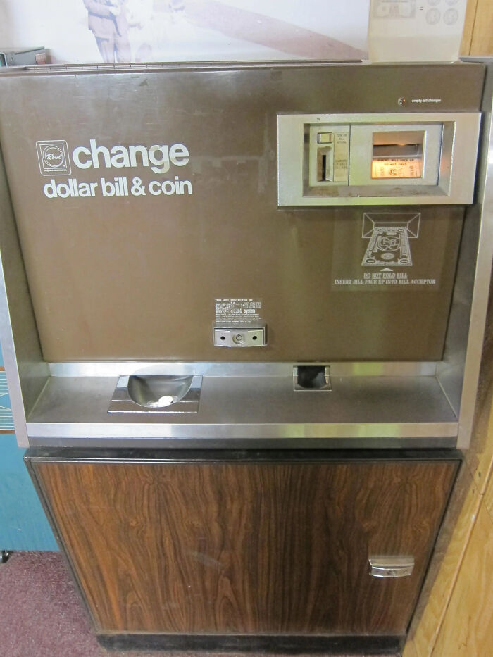 Who Remembers These Change Machines?