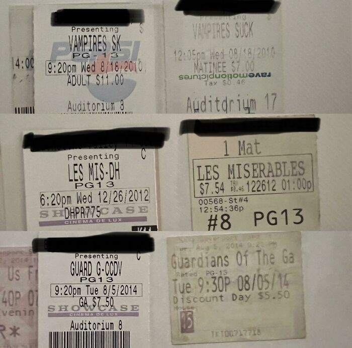My Partner And I Saw The Same Movie On The Same Day 3 Different Times Years Before We Met