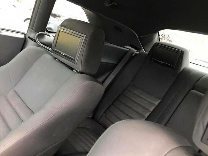 Installed Those TV's In The Headrests!
