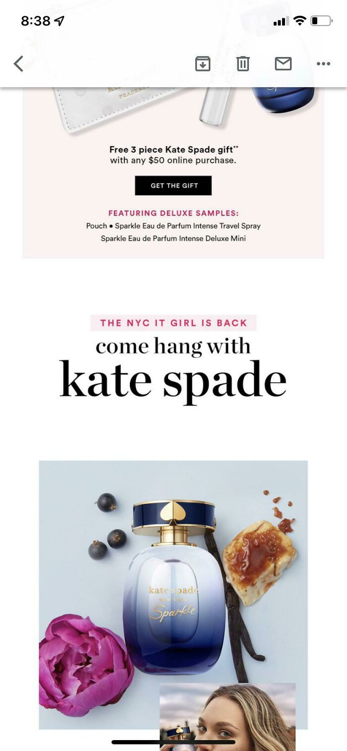 Ulta Promo Email. Considering Kate Spade Died By Hanging, This Isn’t The Best Tagline
