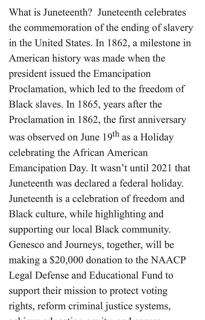 Company Gets The History Of Juneteenth Wrong In Internal-Facing Email-A Quick Google Could’ve Prevented That 😩🤣