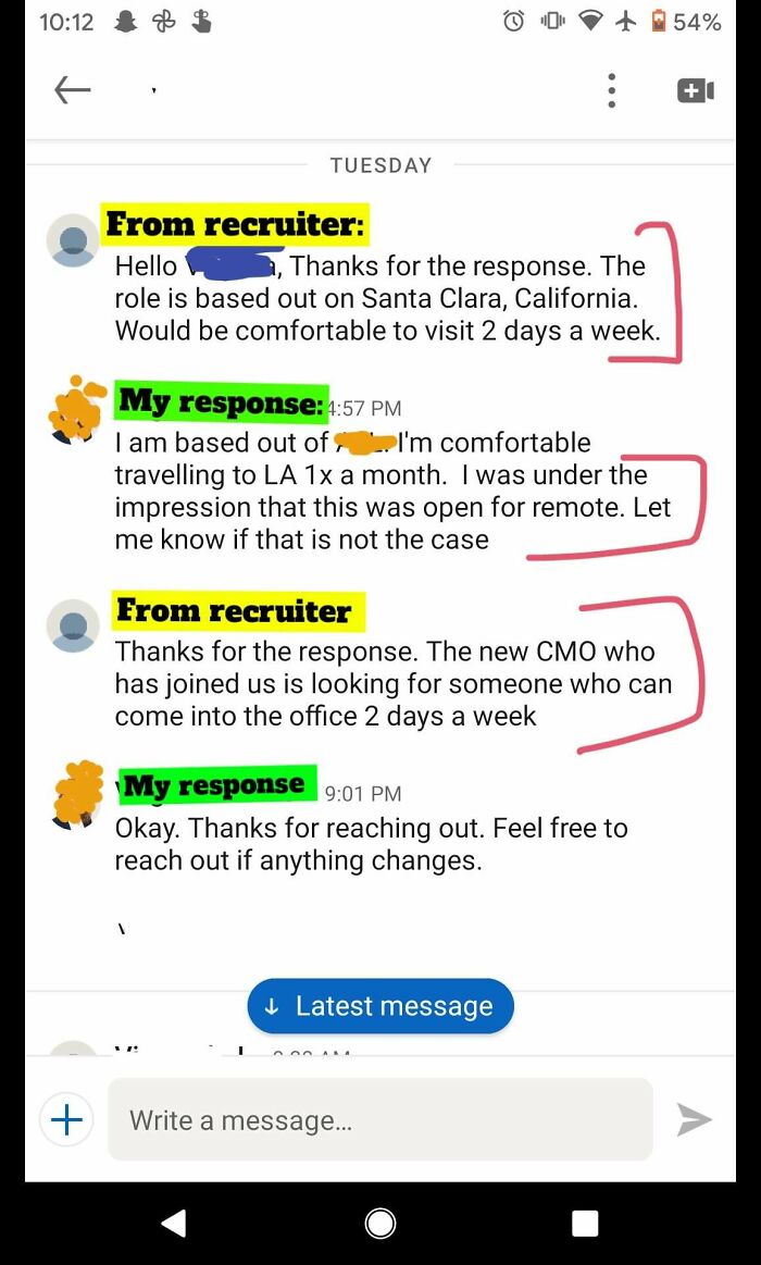 This Is Why No One Wants To Work...corporate Miscommunication Even Goes Down To Recruiter Level. And They Reached Out To Me