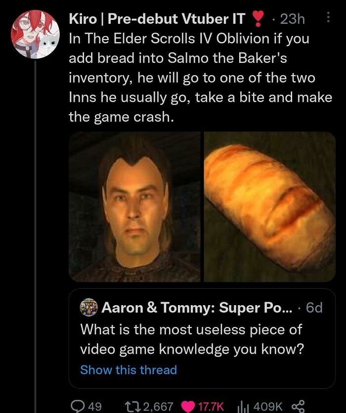 Säłmõ, Eater Of Bread, Crasher Of Games