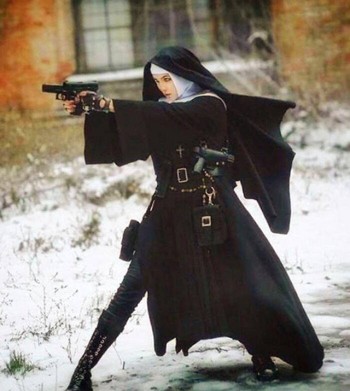 Blackops Nun, Faith Defender