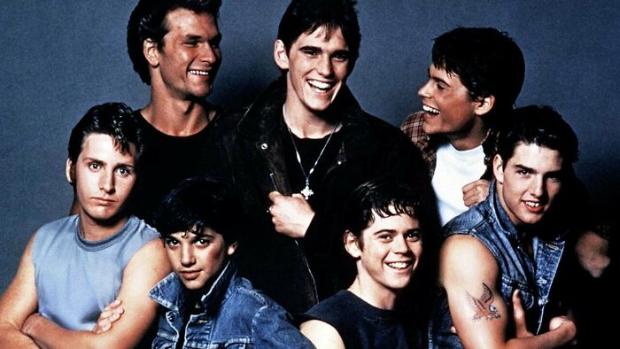 Everyone Pictured Here Became A Household Name After This Movie Came Out. Anyone Remember The Movie?? Tom Cruise (Far Right) Looks So Young In This