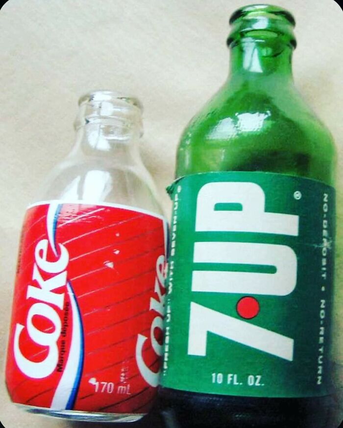 Remember These Old Bottles With The Styrofoam Wrapper?