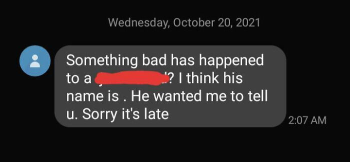 My Ex Is Trying Anything To Get Me To Respond. He Texted Me Pretending To Be Someone Else, Saying That Something Bad Happened To Him