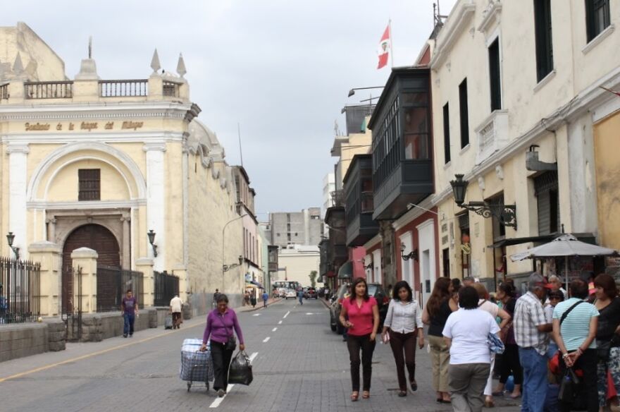San Francisco Church In Lima