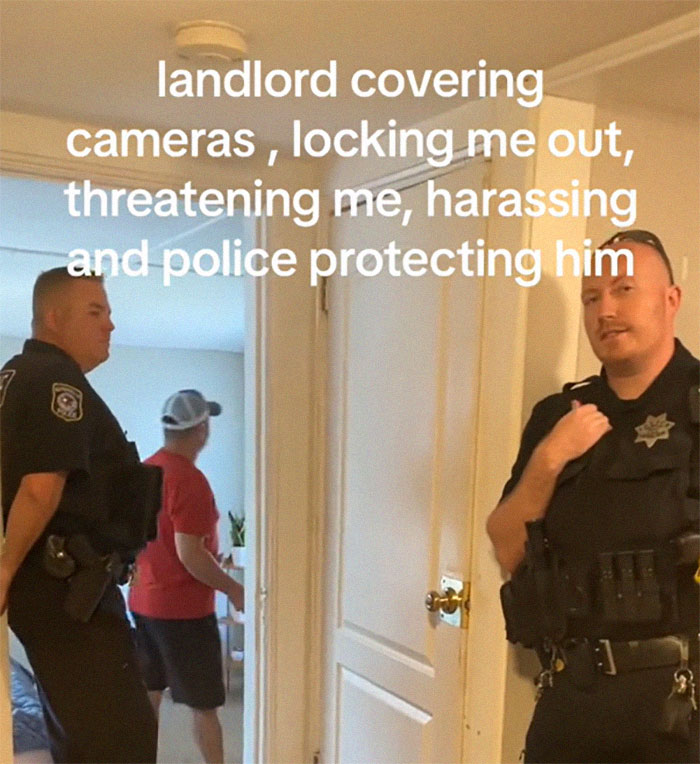 Landlord Keeps Entering Apartment Pretending To Fix Things And Covering Cameras, Tenant Calls Cops Landlord Keeps Entering Apartment Pretending To Fix Things And Covering Cameras, Tenant Calls Cops