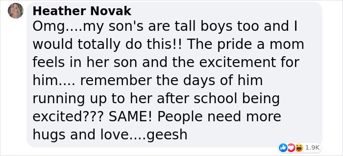 Proud Mom Claps Back After Photo Of Her Hugging Son Post-Game Raises Eyebrows Proud Mom Claps Back After Photo Of Her Hugging Son Post-Game Raises Eyebrows