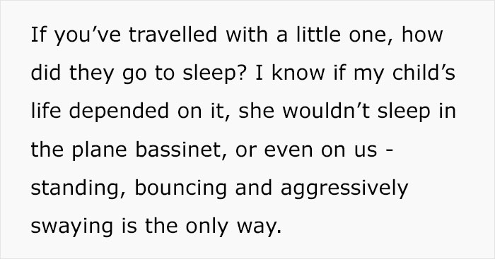 Woman Posts A Video Of Her Attempts To Rock A Baby To Sleep Mid-Flight, Faces Harsh Backlash Online Woman Posts A Video Of Her Attempts To Rock A Baby To Sleep Mid-Flight, Faces Harsh Backlash Online