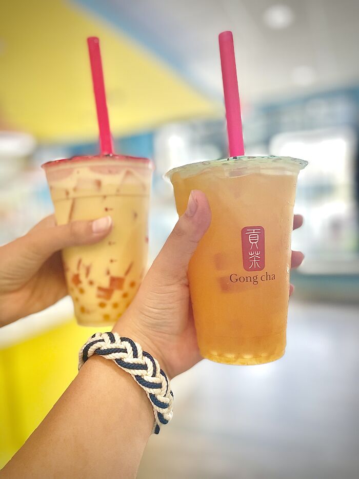 Went To Gong Cha For Boba Tea With My Friend :)
