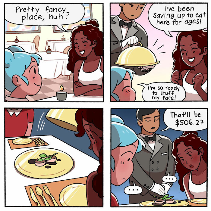 A Comic About A Fancy Restaurant