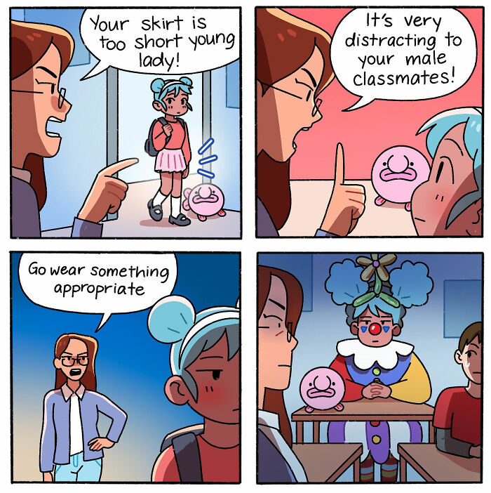 A Comic About An Inappropriate Outfit