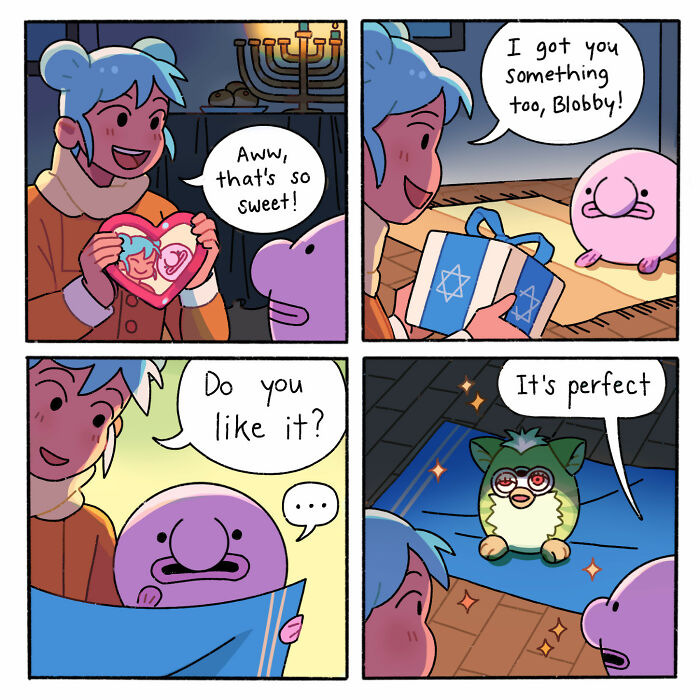 A Comic About Exchanging Presents