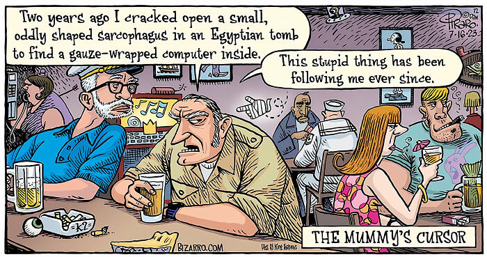 Artist Illustrates Bizarre And Absurd Situations In Humor Comics (New Comics)