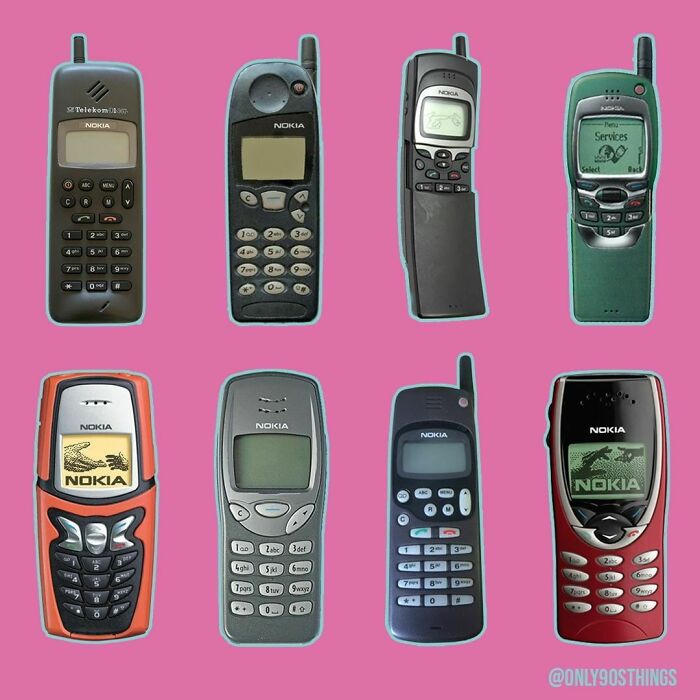 It's Not The 90s Without Having At Least One Nokia Phone To Be In Your Life. Which One Did You Have?⠀⁣