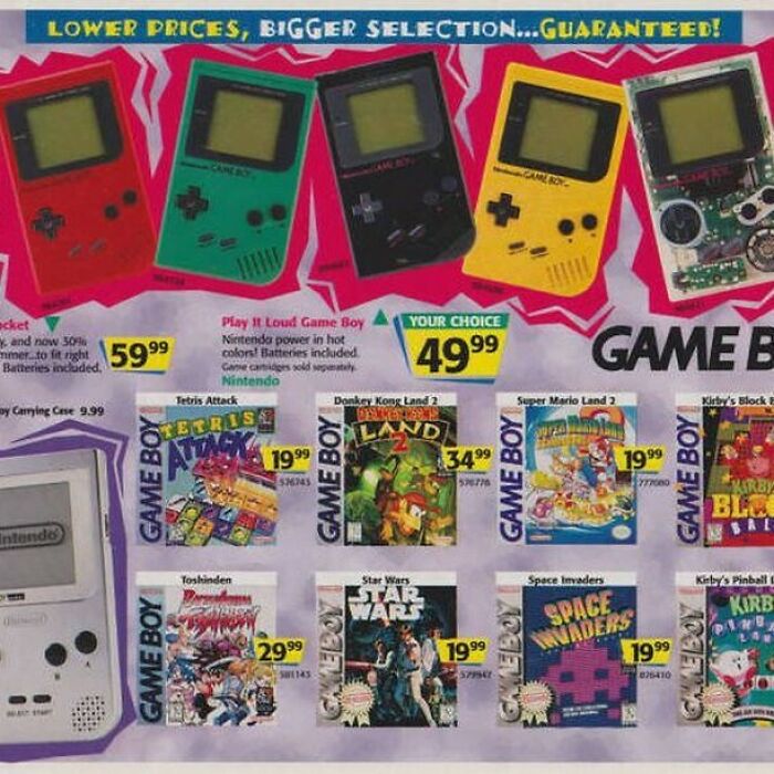 Which Game And What Colour Game Boy Would You Get?⁣