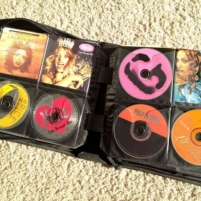 Cuando tenías así todos tus CDs