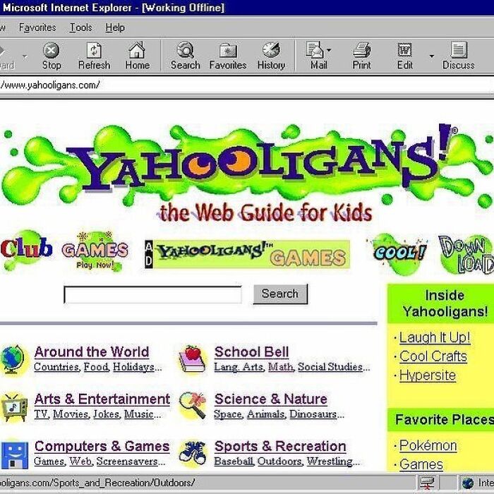Remember The Kid Friendly Version Of Yahoo, Yahooligans?