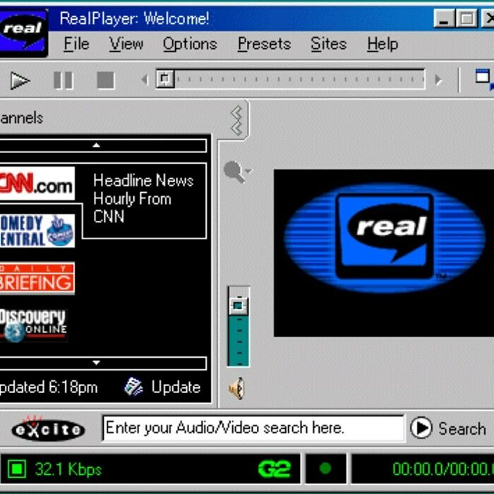 Remember Realplayer? I Played All My Audio, Video And Any .rm Files On This Thing! It Was My Number One Software Back In The Day
