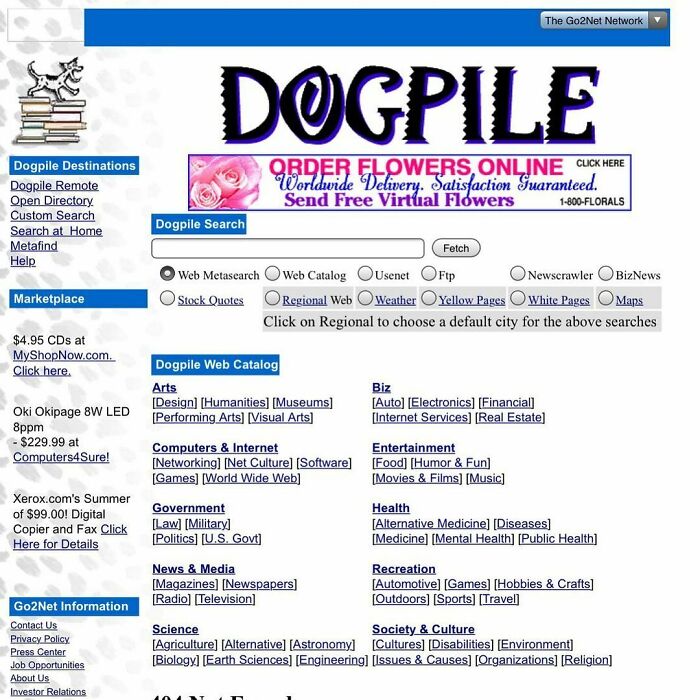 Dogpile Was One Of The More Obscure Search Engines Back In The 90s But I Did Know People Who Used Them. Have You Heard/Used Dogpile Before?