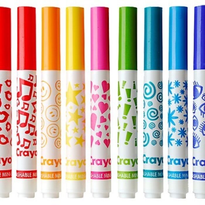 Please Tell Me I Wasn’t The Only One Using These Crayola Stamp Markers On My Hands To Make “Tattoos”? Anyone? 