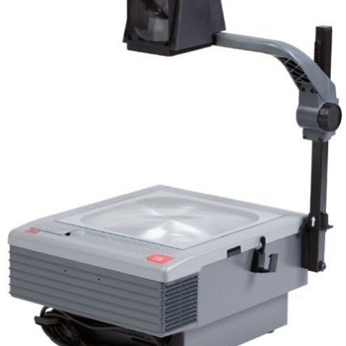 You Know If It Got Serious In The Classroom Whenever They Brought Out The Overhead Projector