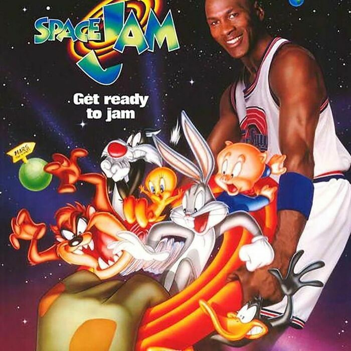 For Some Post Xmas Viewings, Space Jam Was On TV. I Couldn’t Resist To Post My Love For It. Mj + Looney Tunes? Perfection