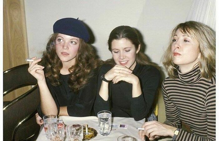 Amy Irving, Carrie Fisher And Teri Garr. New York City, 1977