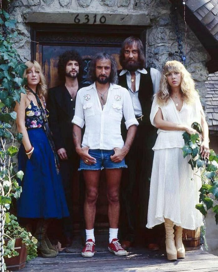 Fleetwood Mac Photographed By Sam Emerson - 1977