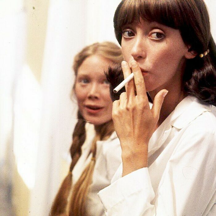 Shelley Duvall And Sissy Spacek On The Set Of “3 Women”, 1977