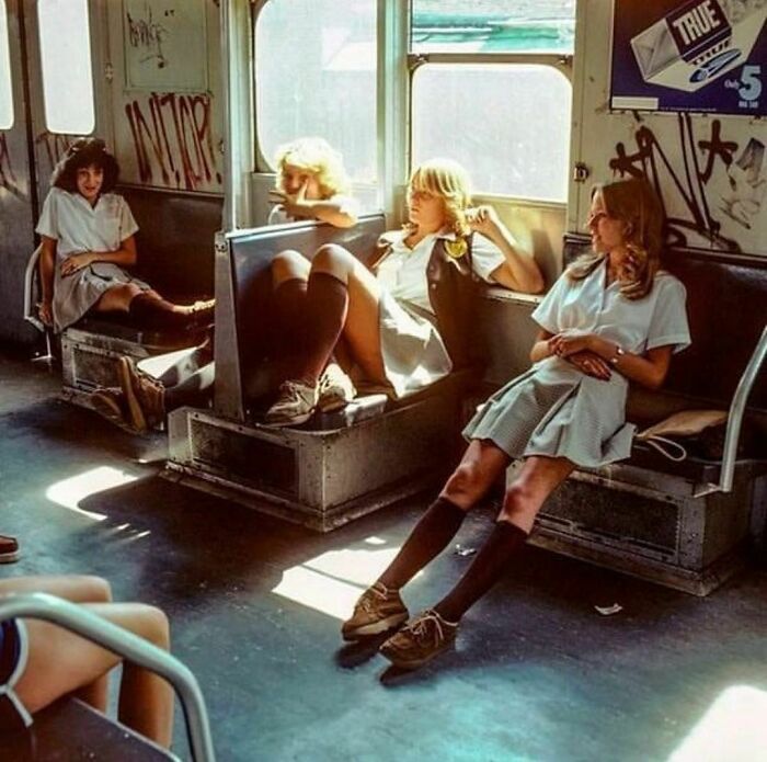El metro de Nueva York en los 70