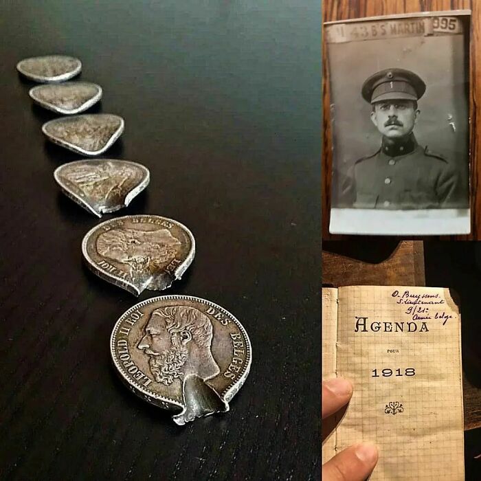 The Coins That Saved A Soldier's Life- At The Beginning Of World War I