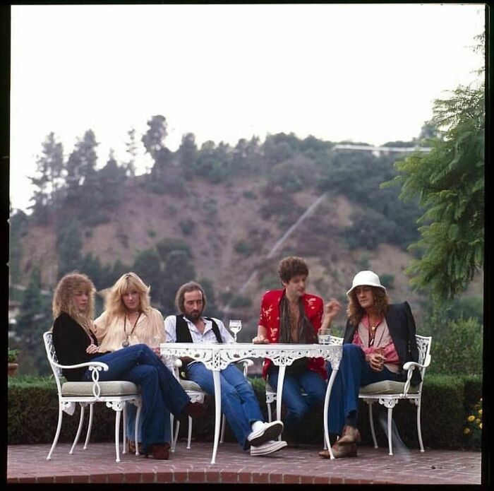 Fleetwood Mac In Los Angeles, 1979. Photo By Sam Emerson