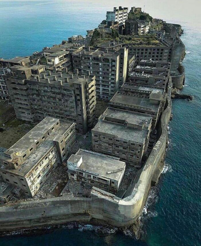 Abandoned City Island In Japan
