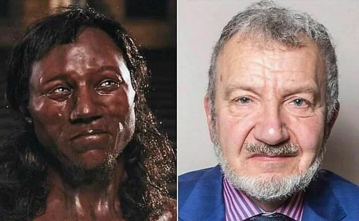 A 9000-Year Old Skeleton Was Found In A Cave Near Cheddar, England, And Nicknamed "Cheddar Man"
