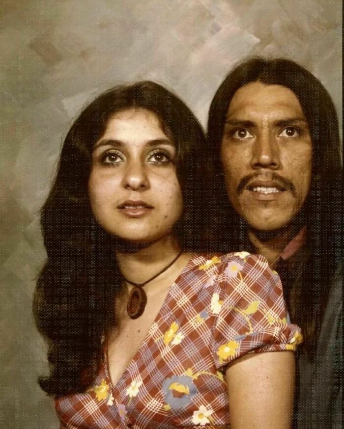 Danny Trejo y su 3ª esposa, Joanne en 1976