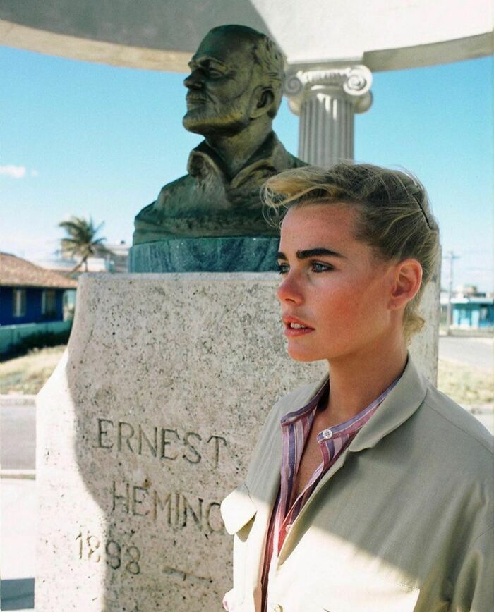 Margaux Hemingway Photographed By David Hume Kennedy In Havana, Cuba (1978)