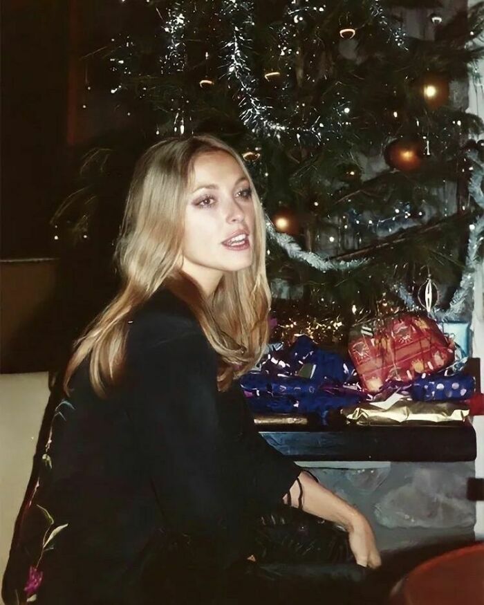 Sharon Tate Photographed By Gene Gutowski On Their Christmas Holiday In Italy, 25 December 1968