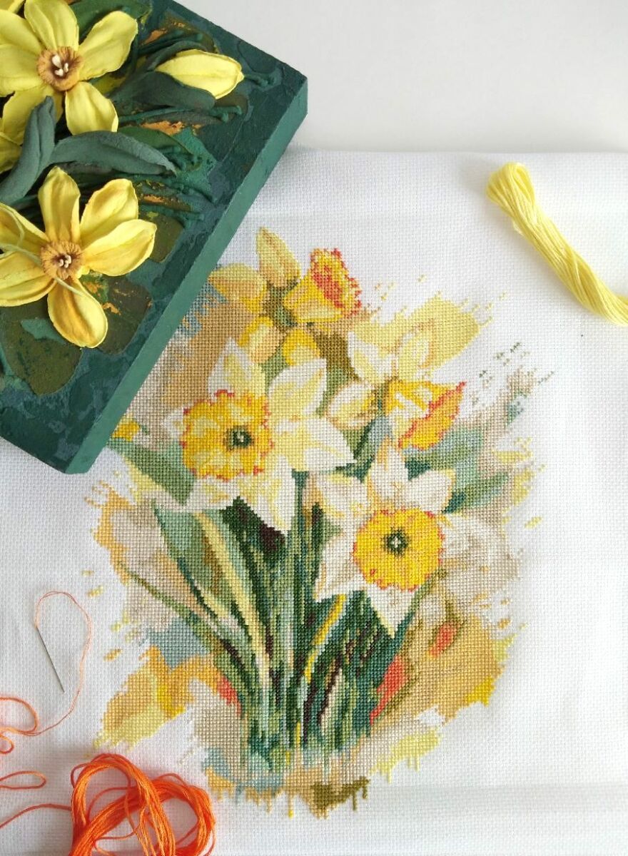 Daffodils. Also Watercolor ☺
